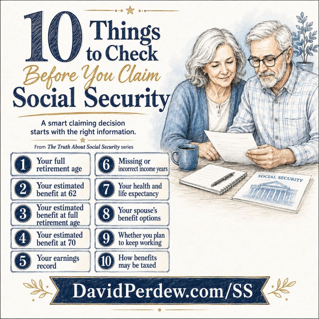 10 Things to check before claiming social security