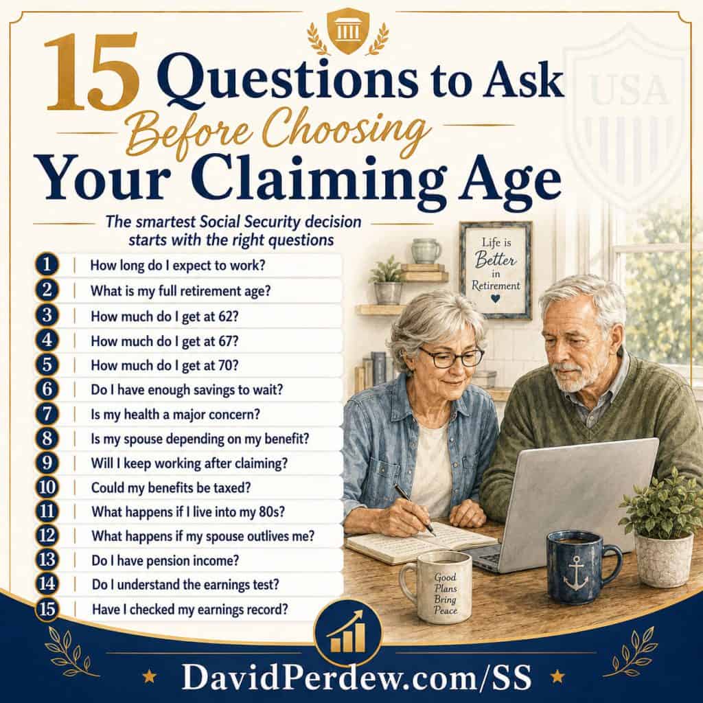 15 questions to ask before your social security claiming age